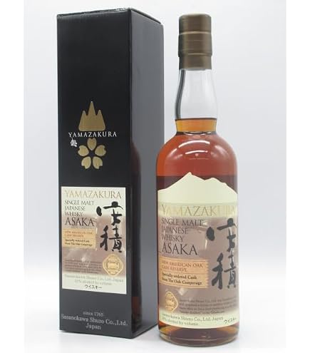 Amazon.co.jp: YAMAZAKURA シングルモルト 安積 ピーテッド 1st Wooden